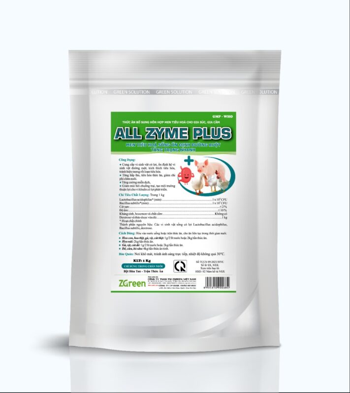 Men tiêu hóa All zyme plus