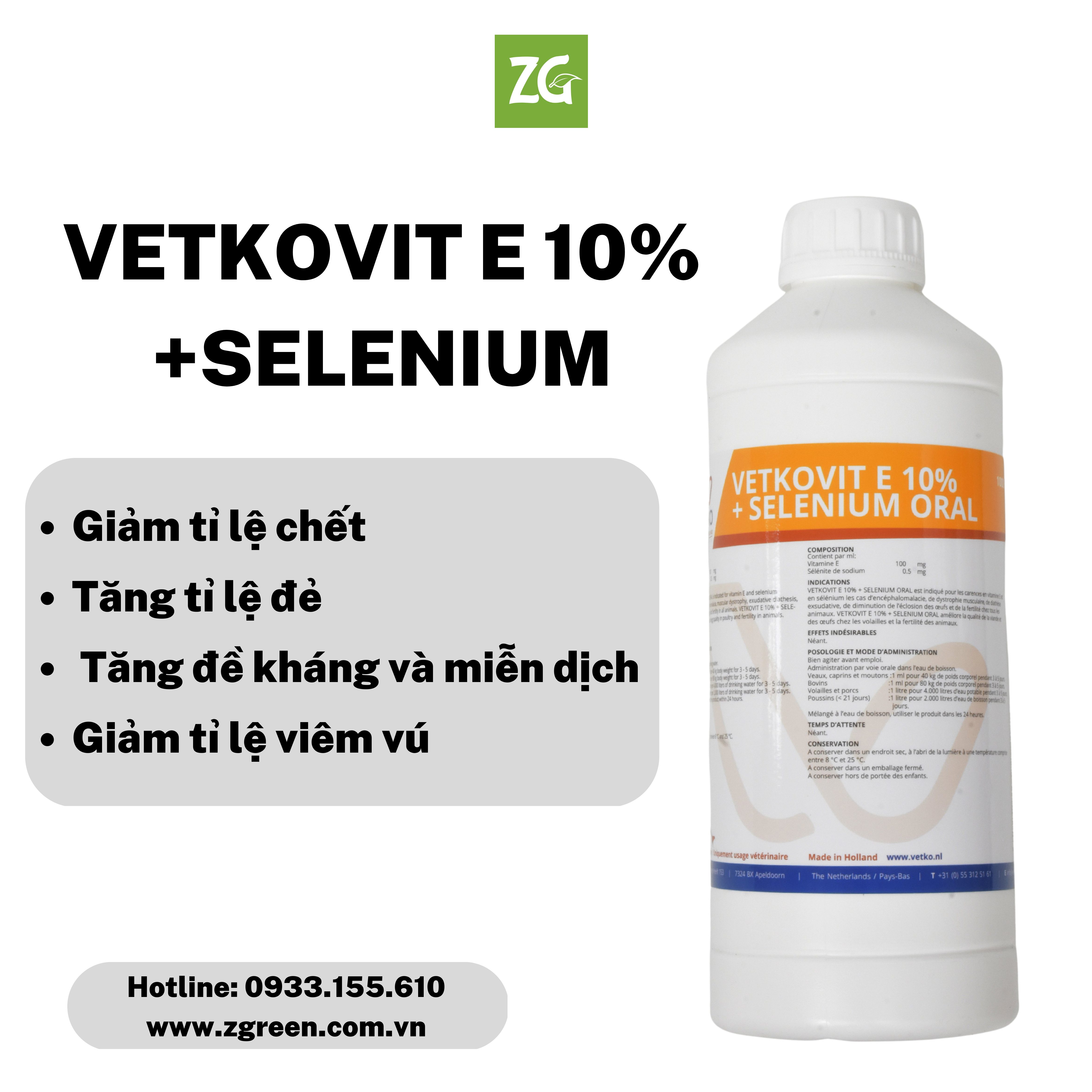 vetkovit e 10%