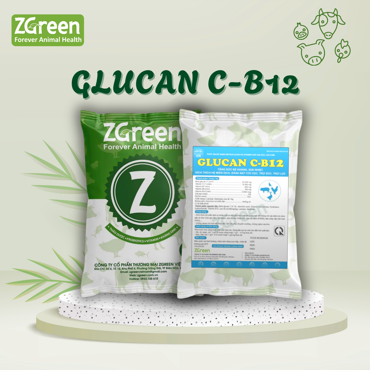 GLUCAN C-B12 GLUCAN C-B12