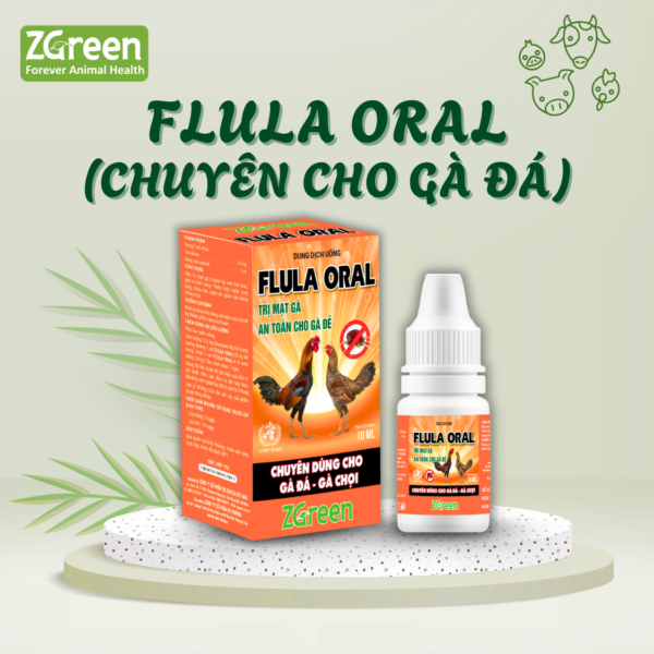 flula oral (gà đá)