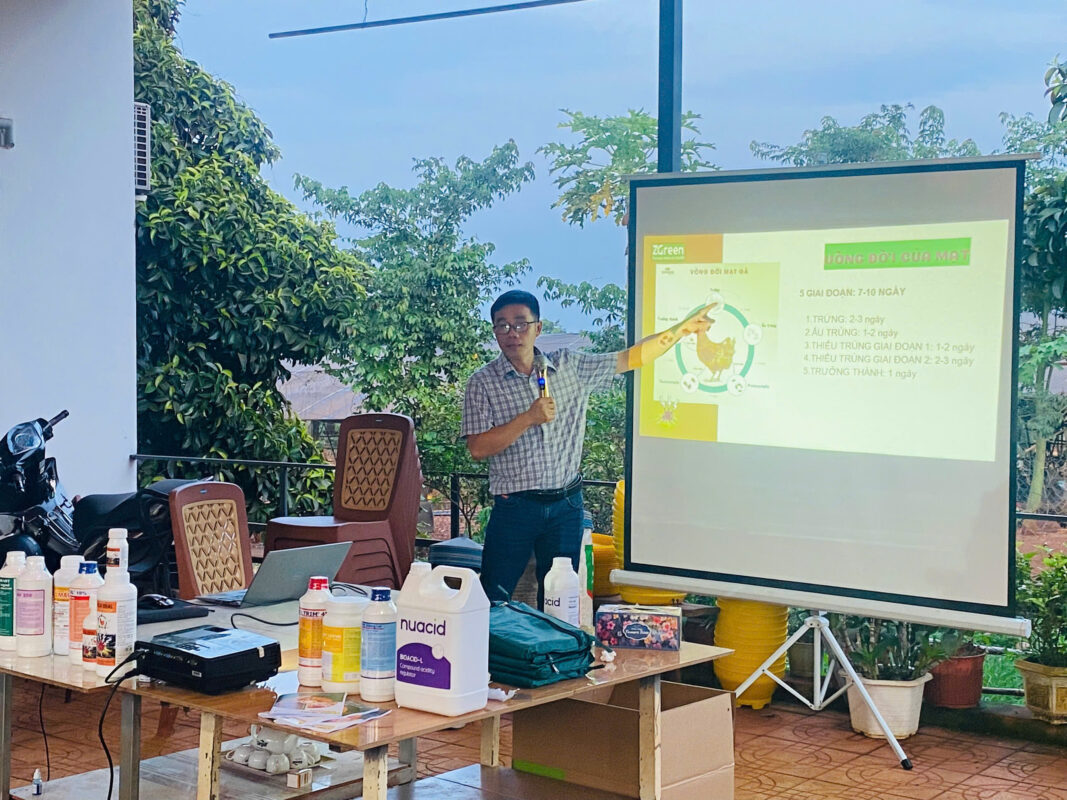 Chia sẻ kiến thức về mạt gà và giải pháp kiểm soát hiệu quả tại các trang trại khu vực Bà Rịa