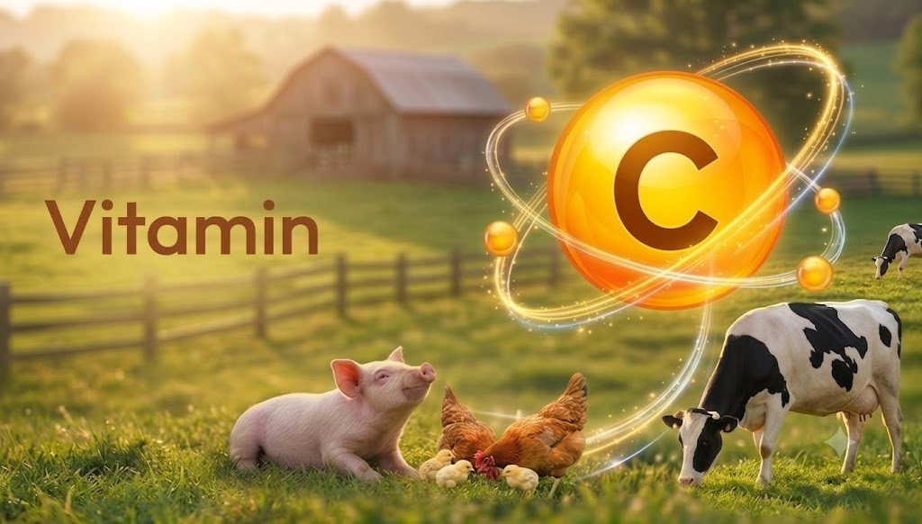 Vitamin C giúp tăng sức đề kháng cho vật nuôi ra sao?